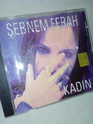 Cd Şebnem Ferah Kadın albümü. Orijinal Raks sarı bandrollü dönem baskıdır.