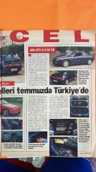 AUTO SHOW DERGİSİ - 13 HAZİRAN 1995 - HIRANT KASAPOĞLU - SEMİH ÇEVİK - NEDİM ÖZKAN - YAVUZ OĞUZ - HALİT BOLKAN - CENK YÖNEZER - HAKAN UYAR - SÜMER DEMİRCİLER - AYDIN DOĞAN - OHANNES TATONYAN OPEL - ALFA ROMEO - FIAT - BMW - SKODA - SEAT - ARO - RENAULT - MAZDA - MALCO OPEL ASTRA CABRIO - ALFA 146 - FIAT TIPO - FIAT BRAVO - ALFA GTV - ALFA SPIDER - SKODA FELICIA COMBI - BMW 3 SERİSİ - OPEL ASCONA 1.6 S - SEAT IBIZA 1.3 CL - ARO YXY JEEP ASTRA CABRIO İLK SÜRÜŞ İZLENİMİ - ALFA 146 TEMMUZDA TÜRKİYE’DE - TIPO'NUN YERİNE BRAVO GELİYOR - GTV VE SPIDER YENİLENİYOR - BMW 3 SERİSİ KULLANILMIŞ OTO DEĞERLENDİRMESİ - FELICIA COMBI 1.6 MOTORLA GELİYOR - ASCONA VİTES SORUNU VE TEKNİK ÖZELLİKLERİ - SEAT IBIZA'NIN PERFORMANS DÜŞÜŞÜ ANALİZİ - TÜRKİYE'DE IBIZA'NIN PAZAR DURUMU - MALCO BAYİLİK DUYURUSU VE ÜRÜN YELPAZESİ - ARO ARAZİ ARAÇLARI HAKKINDA KULLANICI SORUSU VE TEKNİK DEĞERLENDİRME - ARO YXY VE DUSTER VERSİYONLARIN MOTOR SEÇENEKLERİ - ARO’DA YEDEK PARÇA VE SERVİS SORUNLARI - 8 AYDIR YAT - 46 SAYFA