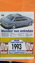 OTOHABER DERGİSİ - 7 MAYIS 1993 - SATVET ÇİFTÇİ - BARIŞ EVRAN - NAZMI GÜRSÖZ - MUSTAFA ÖZEN - LEVENT BURAK  HYUNDAI - KIA - PEUGEOT - GEO - STUDEBAKER - FORD - JEEP - SATURN - TOYOTA - MITSUBISHI  HYUNDAI SCOUPE - KIA BESTA 12 C STD - PEUGEOT 605 SRI - GEO STORM GSI - JEEP YJ WRANGLER (ECCO TABANLI DİZAYN) - SATURN SC1 - SATURN SC2 - FORD ESCORT GT - TOYOTA PASEO - MITSUBISHI MIRAGE COUPE LS - FORD TAURUS (DEW98 PROTOTİPİ)  HYUNDAI SCOUPE VE KIA BESTA KAMPANYASI – PEUGEOT 605 SRI TESTİ – GEO STORM GSI: SINIFINDA İLK SIRADA, 0-100 KM/S: 8.7 SN – YJ WRANGLER’IN YENİ TASARIM DETAYLARI – SATURN SC1: DONANIMLARI VE ZAYIF PERFORMANS GÖSTERGESİ – FORD ESCORT GT: TASARIM VE AKSELERASYON İLE DİKKAT ÇEKİYOR – SATURN VE FORD ORTAK MODEL DEĞERLENDİRMELERİ – TOYOTA PASEO: SPORTİF YAPI VE KABİN ERGONOMİSİ – MITSUBISHI MIRAGE COUPE LS: GENİŞ İÇ HACİM, YENİ MOTOR YAPISI – PORSCHE SCHUSTER 911 TURBO COUPE: TÜRKİYE’DEKİ EN SÜRATLİ PİST OTOMOBİLİ – RALLİ PANORAMASI: İSPANYA GP VE İSTANBUL  - 48 SAYFA