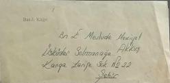 Türkiye 1956   Emekli Sandığı Zarf İstanbul'da kullanılmış ,nadir.