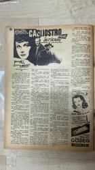 YELPAZE  DERGİSİ   -   NİSAN 1954     -   CLARK GABLE – BARBARA STANWYCK – FIKRET – JALE – UMAY – HASAN KEMAL ATALAY – FR. AKBAL – JORDA – AMIRAL RIBEYIRA – BENAN ZET – FİGEN M. – EMMA SCHMITZBERGER – FERİDUN ÇÖLGEÇEN – TURSEN TAŞER – AKAN KINAY – S. G. – NURAN – MUKADDER KIRAL – ALAEDDİN KIRAL  - KANLI YARIŞ – İKİSİ – BALAYI – İNTİKAM YOLU – KONTES CAGLIOSTRO İNTİKAMI – RUHLARINIZ NE DİYOR – GÜZEL SÖZLER – OKLAHOMA – PEKOS BILL – TAMAMEN RESİMLİ MECMUA – KAHRAMAN ÇAVUŞ -ALAEDDİN KIRAL – MUKADDER KIRAL – L. ÇELEBIOĞLU – G. ATALAY – A. Ö. – GÜNSEL MİHCİOĞLU – TURAN AKDURAL – ERDEM ŞANLIER – NILGÜN TEZCAN – SANTINA – ROLAND – KONTES – JEROM – FELİSYEN – RAUL DAVERNI – ELİZABET – M.L. – BÜLENT – CEFF CHANDLER -KANLI YARIŞ – KONTES CAGLIOSTRO İNTİKAMI – İNTİKAM YOLU – KÖROĞLU – PEKOS BILL – OKLAHOMA – KAHRAMAN ÇAVUŞ – TAMAMEN RESİMLİ MECMUA – GÖZEN KREM – POSTACI SÜTUNU – DERTLEŞELİM – BİLİYOR MUSUNUZ – GÜZEL SÖZLER – RUHLARINIZ NE DİYOR  -  48   SAYFA