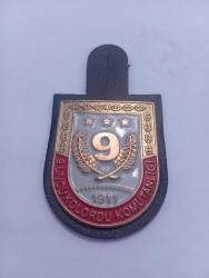 TSK askeri brove. 9. Kolordu komutanlığı