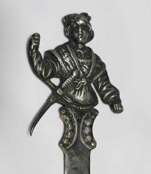 Antika Hakiki Gümüş Zarf Açacağı