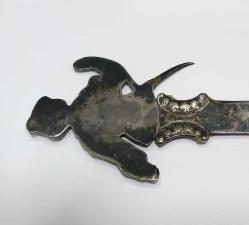 Antika Hakiki Gümüş Zarf Açacağı