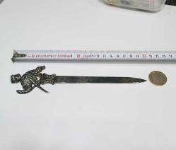 Antika Hakiki Gümüş Zarf Açacağı