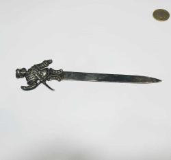 Antika Hakiki Gümüş Zarf Açacağı