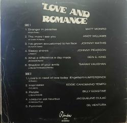THE BEST OF DECADE STARS ON LOVE AND ROMANCE LP PLAK