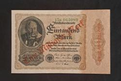 Almanya 1922 Yılı 1000 Mark Çil