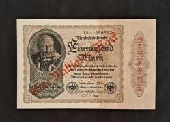 Almanya 1922 Yılı 1000 Mark Çil