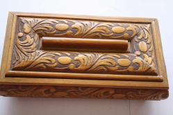 ESKİ AHŞAP KUTU VİNTAGE DETAYLAR RESIMLERDE (KİTAP RAF