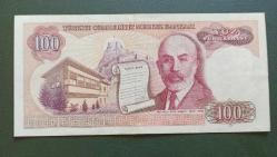 7 Emisyon A 24 Seri 100 Lira Çil altı