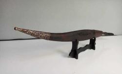 Orjinal Nadir Antika Osmanlı Deli Süvariler Laz Yatağan