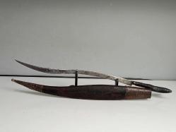 Orjinal Nadir Antika Osmanlı Deli Süvariler Laz Yatağan