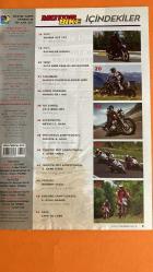 MOTOR BIKE DERGİSİ - HAZİRAN 2013 — HONDA - BMW - HARLEY DAVIDSON — K. HAKKI TOLUNAY - ALEV ALTINKAYNAK ÖZÇİÇEK - BAYRAM BAYRAMÇAVUŞ - ALKAN ALTINKAYNAK - RAHMİ BARUTÇU - SINA AFYONERİ - MEHMET ÇELİK - NAME EKİN - AYŞE AYDOĞAN - FUNDA BATAY - HALİDE KÜBRA URGANA - VASFİ BOZKURT - REHA ÖZKAYA — HONDA ACE 125 — HONDA CB1100 — BMW HP4 — BMW F800GS ADVENTURE — HARLEY DAVIDSON THE LEGEND ON TOUR — HARLEY FAT BOY — HARLEY ELECTRA GLIDE — HARLEY SPORTSTER — HARLEY SOFTAIL — HOG TOPLU SÜRÜŞ EĞİTİMİ — MOTOKROS ŞAMPİYONASI FETHİYE 2. AYAK — ENDURO ŞAMPİYONASI ADANA 3. AYAK — SUPERMOTO AKYAZI 2. AYAK — TÜRKİYE PİST ŞAMPİYONASI SEREZ VE İZMİR — CAPE TO CAPE GEZİSİ MISIR — PİSTİN PRENSESLERİ — MOTOSİKLETTE KADIN SPORCULAR — BİREYSEL KATEGORİLERDE BAYAN YARIŞLARI — HARLEY DAVIDSON RUHU VE ORGANİZASYON KÜLTÜRÜ — ULUSLARARASI EĞİTİMLER — İLK YARDIM SEMİNERİ — ANATOLIAN TIGERS MC — HOG SÜRÜŞ KURALLARI VE GRUP DENEYİMLERİ — MOTOSİKLET SÜRÜŞÜNDE FARKINDALIK - 56 SAYFA