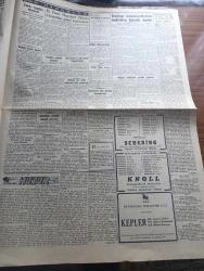Cumhuriyet Gazetesi - 22 Mart 1948 - İtalya Müzayedede Abidin Daver Başmakale - İtalyan Komünistlerine İndirilen Büyük Darbe - Demokrat Parti Haysiyet Divanı Çarşamba Günü Toplanıyor - Demokrat Parti Haysiyet Divanı Başkanı Hamit Şevket İnce - Doğuda Sovyet Baskısı - Yunan İtalyan Andlaşmasına Doğru - Fenerbahçe Dün Galatasaray'ı 3 1 Yendi Fotoğraf - Yahudiler Meydan Okuyorlar - Kamplarda Bulunan Türkler - Goebbels'in Hatıraları Yazı Dizisi - Muammer Karaca Maksim Hangisi Büyük Operet - Kadınların Sevgilisi Bu Akşam Atlas Sinemasında - Huzur Yazan Ahmet Hamdi Tanpınar Yazı Dizisi - Öz Fenerbahçe Bugün Çıktı - Gazete Sahifeleri Yazan Burhan Felek - Hitler'in Propaganda Nazırı Goebbels'in Kardeşi Konrad Yargılanacak - Bugünkü Radyo Programı - Lion Mağazası - Vaquez Tansiyon Aletleri Gelmiştir - Ferguson Radyoları Nur Mağazasında - Bursa'da Ekmek Sıkıntısı - Ereğli Liman İnşaatı Fotoğraf - De Gasperi Yardım Anlaşmasını İmzalandıktan Sonra Fotoğraf