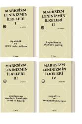 MARKSİZM LENİNİZMİN İLKELERİ (4 CİLT TAKIM