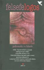 Felsefelogos, Sayı: 66, 2017/3  Psikanaliz ve Felsefe