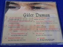 GÜLER DUMAN ÖL DESEYDİN ÖLMEZ MİYDİM MÜZİK CD