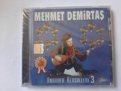 MEHMET DEMİRTAŞ ANADOLU KLASİKLERİ 3    CD JELATİNLİ