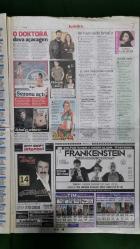 Hürriyet Kelebek Gazetesi 13 Nisan 2018 -Frankeştayn tiyatro oyunu-reklamı-Büşra Develi, Burak Deniz, Sinan Akçıl, Ozan Tufan, Deniz Akkaya, Serdar Ortaç, Müge Boz, Chloe Loughnan, Meve Çağıran, Ceren Moray, Şevket Aktuğ, Mu Tunç, Pınar Sabancı, Sedef Avcı, Yasemin Özilhan, Hilal Şendur, Revna Demirören, Sinem Kobal ,Özlem Güsar, Ayşe Yağcı, Beyza Uyanoğlu, Bahar Şer, Füsun Kuran, Hülya Uyar, Demet Akalın,Çetin Altay, Ececan Gümeci