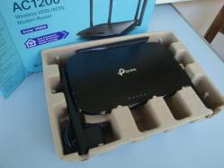 TP-LINK Archer VR300 / AC1200 Mbps KABLOSUZ DUAL BAND FİBER DESTEKLİ VDSL/ADSL MODEM ROUTER ( 4 Ethernet Portu ve 4 Harici Anten ) Orj. KUTUSUNDA İHTİYAÇ FAZLASI YENİ ÜRÜN