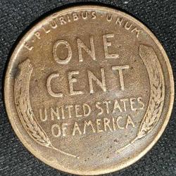 AMERİKA 1940  1 CENT  BUĞDAY CENTİ