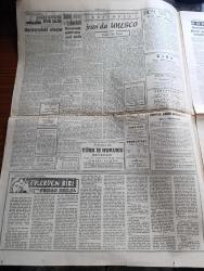 Cumhuriyet Gazetesi - 7 Şubat 1960 - Nerede Bulacağız Acaba Yazan Nadir Nadi Başmakale - Basın Kanununda Yapılacak Yeni İlavelere Doğru - Yalan Haber Konulu Eski Teklif Meclise Getiriliyor - İsmet İnönü Konya'da Konuşacak - Gönüllü Hemşireler Cemiyeti Eminönü Şubesi Yıllık Kongresi Fotoğraf - Devlet Borçları 8 Milyar 17 Milyon 636 Bin Lira - Sanatkar Salahaddin Pınar Dün Vefat Etti - Son 3 Ay İçinde 26 Gemi Sipariş Edildi - Nuh'un Gemisini Satın Almak İsteyen Üç Amerikalı - Evlerden Biri Yazan Orhan Kemal Yazı Dizisi - Küçük Peyk'in Büyük Gazası Yazan A. Cemalettin Saraçoğlu Yazı Dizisi - İran'da UNESCO Yazan Hasan Ali Yücel - Ratip Tahir Burak'ın Tahliyesine Ait Soruyu Adalet Bakanı Esat Budakoğlu Cevaplandırdı - Sanatçının Değeri Yazan Yaşar Kemal - Haftanın Şakaları Yazan Burhan Felek - Bir Çiçekle Yaz Olmaz Yazan Ve Çizen Salih Erimez - Kaligrafi Sanatında Bir Türk'ün Selahattin Kanıdinç'in Başarısı -  Şehir Tiyatrosu Dram Hamlet - Kızılyıldız Beşiktaş'ı 3 1 Yendi
