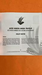 ANKARA ULUSLARARASI FİLM FESTİVALİ DERGİSİ -  ARALIK 2003 - ANKARA ULUSLARARASI FİLM FESTİVALİ - HALİT REFİĞ - İNCİ DEMİRKOL - OĞUZ ONARAN - AYSAN SÜMERCAN - ZÜLFÜ LİVANELİ - ALİ KARADOĞAN - SELDA SALMAN - CAN ERTUNA - CUMHUR CANBAZOĞLU - ZÜLFÜ LİVANELİ - OKTAY BULGAY - YASEMİN KIRMACI - ZEYNEP ATAKAN - YUNUS ADIGÜZEL - TEOMAN VARDAR - ENVER KOLAÇ - LİDER ANAÇ - AKIN CANKO - FAHRİ KAPLAN - BORA TÜRKKAN - SİBEL K. TÜRKER - MUAMMER ŞANLI - ENDER AYDIN - BÜLENT GÜNDÜZ - SERDAR AYGÜN - HAKAN PAŞALI - ELİF KAYNAR - ZİYA ÖZTAN - DERVİŞ ZAİM - REİS ÇELİK - ÖMER KAVUR - HAKAN HAKSUN - ERCAN DURMUŞ - YÜKSEL YAVUZ - ÜMİT CİN GÜVEN - TAN TOLGA DEMİRCİ - AMİR KHALILZADEH - OSMAN OZAN ÖZBANAZİ - GONZALO ZONA - CARLOS A. MORELLI - MEREDITH ROOT - ABDÜLHAMİD DÜŞERKEN - ÇAMUR - İNAT HİKAYELERİ - KARŞILAŞMA - KOLAY PARA - KÜÇÜK ÖZGÜRLÜK - METROPOL KABUSU - GEÇİŞ - HAYAL KURGUSU - HAYATIMIN ÖZETİ - KORKULUK - MUTLU BİR ADAM - KIZ 24 - AZİZ NESİN EMEK ÖDÜLÜ - ULUSAL UZUN FİLM YARIŞMASI - ULUS - 115 SAYFA