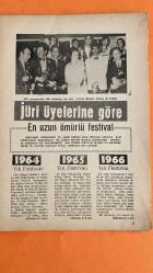 ALTIN PORTAKAL DERGİSİ - 1964–1970 – ALTIN PORTAKAL, ANTALYA FİLM FESTİVALİ, T.C. KÜLTÜR BAKANLIĞI, ANTALYA BELEDİYESİ – AVNİ TOLUNAY – ÜMİT UTKU – HALİT REFİĞ – METİN ERKSAN – A. YILMAZ – MEMDUH ÜN – E. GÖREÇ – ERTEM GÖREÇ – MURAT KÖSEOĞLU – NEVZAT PESEN – TURGUT DEMİRAĞ – TANJU GÜRSU – METİN DİNLER – ERDOĞAN TOKATLI – FEVZİ TUNA – AYLA ALGAN – BEKLAN ALGAN – İZZET GÜNAY – SELMA GÜNERİ – SADIK SENDİL – YILMAZ GÜNEY – BELGİN DORUK – ERTEM EĞİLMEZ – HAYATİ HAMZAOĞLU – MÜNİR ÖZKUL – LÂLE BELKIS – HÜLYA KOÇYİĞİT – ZAFER KARAKAŞ – MUAZZEZ ARÇAY – NÜZHET ERMAN – ZEYNEP AKSU – FATMA KARANFİL – ENGİN ÇAĞLAR – GURBET KUŞLARI – ACI HAYAT – YARIN BİZİMDİR – AĞAÇLAR AYAKTA ÖLÜR – KIZGIN DELİKANLI – KEŞANLI ALİ – ERKEK ALİ – İSTANBUL’UN KIZLARI – DUVARLARIN ÖTESİ – AŞK VE KİN – AHTAPOTUN KOLLARI – KARANLIKTA UYANANLAR – SEVMEK ZAMANI – BİN YILLIK YOL – BÜYÜK ÖÇ – BİR ÇİRKİN ADAM – KINALI YAPINCAK – KALBİMİN EFENDİSİ – YUVANIN BEKÇİLERİ – RÜYA GİBİYDİ – ALTIN PORTAKAL FİLM FESTİVALİ TARİ - 58 SAYFA