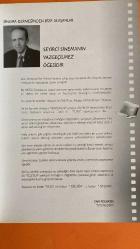 ALTIN PORTAKAL DERGİSİ - 1 -5 EKİM 2002 – ANTALYA FİLM FESTİVALİ, T.C. KÜLTÜR BAKANLIĞI, ANTALYA BELEDİYESİ – AVNİ TOLUNAY – ÜMİT UTKU – HALİT REFİĞ – METİN ERKSAN – A. YILMAZ – MEMDUH ÜN – E. GÖREÇ – ERTEM GÖREÇ – MURAT KÖSEOĞLU – NEVZAT PESEN – TURGUT DEMİRAĞ – TANJU GÜRSU – METİN DİNLER – ERDOĞAN TOKATLI – FEVZİ TUNA – AYLA ALGAN – BEKLAN ALGAN – İZZET GÜNAY – SELMA GÜNERİ – SADIK SENDİL – YILMAZ GÜNEY – BELGİN DORUK – ERTEM EĞİLMEZ – HAYATİ HAMZAOĞLU – MÜNİR ÖZKUL – LÂLE BELKIS – HÜLYA KOÇYİĞİT – ZAFER KARAKAŞ – MUAZZEZ ARÇAY – NÜZHET ERMAN – ZEYNEP AKSU – FATMA KARANFİL – ENGİN ÇAĞLAR – GURBET KUŞLARI – ACI HAYAT – YARIN BİZİMDİR – AĞAÇLAR AYAKTA ÖLÜR – KIZGIN DELİKANLI – KEŞANLI ALİ – ERKEK ALİ – İSTANBUL’UN KIZLARI – DUVARLARIN ÖTESİ – AŞK VE KİN – AHTAPOTUN KOLLARI – KARANLIKTA UYANANLAR – SEVMEK ZAMANI – BİN YILLIK YOL – BÜYÜK ÖÇ – BİR ÇİRKİN ADAM – KINALI YAPINCAK – KALBİMİN EFENDİSİ – YUVANIN BEKÇİLERİ – RÜYA GİBİYDİ – ALTIN PORTAKAL FİLM FESTİVALİ TARİ - 58 SAYFA