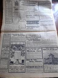 Cumhuriyet Gazetesi - 19 Birincikanun (Aralık) 1940 - Fransız Muamması Yazan Yunus Nadi Başmakale - Örfi İdare 3 Ay Daha Yemdir Edilmesi Muhtemeldir - Örfi İdare Komutanı Korgeneral Ali Rıza Artunkal - Almanya İtalya'ya Yardım Yerine İngiltere'ye Taarruzu Tercih Ediyormuş - Almanya Lavali Tahliye Ettirdi - İngiliz Motorlu Fırkalarına Mensup Bir Zırhlı Otomobil Taburu Fotoğraf - İtalyan Havacılığı İflas Etmiş Bir Vaziyete Düşürüldü - Bardia Etrafında Çok Şiddetli Muharebeler Olmaktadır - Arnavutluk Harekât Sahasından Gelen Yeni Resimler - Namık Kemal'in 100. Doğum Yılı - Lord Dunfsany'nin Beyoğlu Halkevinde Verdiği Konferans - Küçük Hikaye Bir Dilenciye Borçluyum Yazan Ahmet Hidayet - Kızıl Vazo Yazan Peride Celal Yazı Dizisi - Mahatma Gandi Yazan Hamdi Varoğlu - Ahali Mübadelesi 110 Bin Rumen  Ve 60 Bin Bulgar Memleketlerine Gönderildi - Bektaşinin Hesabı Yazan Burhan Felek - Rochell Hudson Ve Mister Moto Mahkumlar Adasında Fotoğraf - Hollywood'da 20 Milyon Dolara Yapılan Film