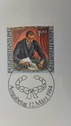 1984 YILI LİECHTENSTEİN ÜNLÜ KONUKLARIN RESİMLERİ MAXİMUM KART