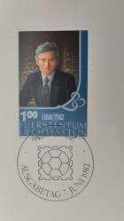 1982 YILI LİECHTENSTEİN PUL SERGİSİ LİBA 82 VADUZ  MAXİMUM KART