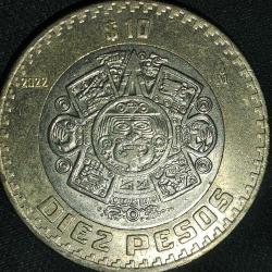 MEKSİKA 2022  10 PESO