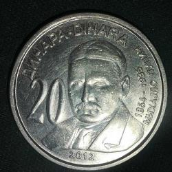 SIRBİSTAN 2012  20 DİNAR  Mihajlo Pupin