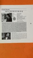 GÖKÇEADA FİLM FESTİVALİ DERGİSİ - 23 - 29 AĞUSTOS 2003 - ZUHAL OLCAY - PARKAN ÖZTURAN - MERAL OKAY - RUHİ SARI - CEZMI BASKIN - DEVIN ÖZGÜR ÇINAR - ŞEHSUVAR AKTAŞ - SELÇUK ULUERGÜVEN - ERDİNÇ DİNÇER - UĞURTAN SAYINER - NAZLI TOSUNOĞLU - ADNAN ACAR - ALPER YAKICI SIR ÇOCUKLARI : FIRAT TANIŞ - MEHMET ALİ ALABORA - NUR SÜRER - HALİL İ. ARAS - ÖZGÜ NAMAL - VOLGA SORGU - MUSTAFA UĞURLU - SERDAR ORÇİN - ARİF ERKİN - SUNA SELEN - MUSTAFA TURAN - ARSLAN KAÇAR - TIBOR VARGA - IDIKO INZCE - ANDREA BALOĞLU - SERKAN ERCAN - BARIŞ KÜÇÜKGÜLER - BATUHAN LEVENT - ASLI BAŞAK PAÇACI YEŞİL IŞIK : HÜLYA AVŞAR - KENAN IŞIK - HALDUN DORMEN - İLKER İNANOĞLU - SEMA ATALAY - SERRA YILMAZ - OLGUN ŞİMŞEK - DENİZ AKKAYA - ÇOLPAN İLHAN - EŞREF KOLÇAK - UĞUR KIVILCIM - İPEK TENOLCAY - EZEL AKAY - CENGİZ KÜÇÜKAYVAZ - GÜZİDE DURAN - YASEMİN KOZANOĞLU - AYUMI SINIRLARIN ALTINDA : NEZHAT EKHTIAR-DINI - AMANEH EKHTIAR-DINI - MADI EKHTIAR-DINI - AYOUB AHMADI - 20 SAYFA