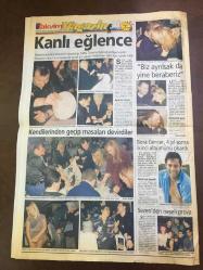 TAKVİM GAZETESİ MAGAZİN EKİ - 25 ŞUBAT 1999 - SOSYETE FARK ATTI, SEMA ÇELEBİ'NİN DOĞUMGÜNÜ PARTİSİ - ZERRİN BİLİMER - MEHMET ASLAN & ARZU ASLAN - AYŞEGÜL CİNİSLİ - OYA BAŞAR & LEVENT KIRCA - MERAL KOZAKÇIOĞLU - SABİRE KOZAKÇIOĞLU - AZİZ ÜSTEL - RÜKSAN-MEHMET ÜRGÜPLÜ - NESLİGÜL ÜSTAY - GENCAY GÜRÜN - BİLEK KABADAYILARI - KARAOĞLAN ÇİZGİ ROMANI - KANLI EĞLENCE! ZORBA TAVERNA, MUAZZEZ ABACI, FEDON - BORA GENCER - BURCU GÜDEN & UFUK YILDIRIM - SEZEN AKSU'DAN NEŞELİ PROVA - BULMACA EKİYLE