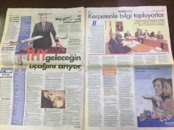HÜRRİYET GAZETESİ PAZAR EKİ  - 9 OCAK 2005 - BÖYLE TAKSİCİ İSTEMİYORUZ - PROF. OSMAN MÜFTÜOĞLU - ALMANYA'NIN GAY KRALI SEÇİLEN SUAT BAHÇECİ - MUSTAFA ERDOĞAN & GÜLBEN ERGEN RÖPORTAJI, SEMA DENKER - ABDURRAHMAN GÜNDOĞDU RÖPORTAJI - AYŞE ARMAN - ÇİN'İN DÜNYA STARLARI - JET Lİ - BİR BANKACI PARAYI VİDEO-ART'A YATIRIYORSA BOŞUNA DEĞİLDİR - EZGİ BAŞARAN - EBRU ŞİMŞEK & FATİH ALTAYLI - SİBEL ARNA - OKAN BAYÜLGEN - BİLGİ EDİNME DEĞERLENDİRME KURULU, KERPETENLE BİLGİ TOPLUYORLAR - ARZU KAPROL - BALIK İLE İLGİLİ BİLMEK İSTEYECEĞİNİZ ŞEYLER -