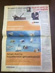 HÜRRİYET GAZETESİ PAZAR EKİ  - 9 OCAK 2005 - BÖYLE TAKSİCİ İSTEMİYORUZ - PROF. OSMAN MÜFTÜOĞLU - ALMANYA'NIN GAY KRALI SEÇİLEN SUAT BAHÇECİ - MUSTAFA ERDOĞAN & GÜLBEN ERGEN RÖPORTAJI, SEMA DENKER - ABDURRAHMAN GÜNDOĞDU RÖPORTAJI - AYŞE ARMAN - ÇİN'İN DÜNYA STARLARI - JET Lİ - BİR BANKACI PARAYI VİDEO-ART'A YATIRIYORSA BOŞUNA DEĞİLDİR - EZGİ BAŞARAN - EBRU ŞİMŞEK & FATİH ALTAYLI - SİBEL ARNA - OKAN BAYÜLGEN - BİLGİ EDİNME DEĞERLENDİRME KURULU, KERPETENLE BİLGİ TOPLUYORLAR - ARZU KAPROL - BALIK İLE İLGİLİ BİLMEK İSTEYECEĞİNİZ ŞEYLER -