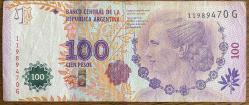 ARJANTİN 100 PESOS HATIRA .TEMİZ  RESİMDEKİ ÜRÜN