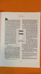 SİNEMA YAZILARI    DERGİSİ -  YAZ 1993    -   RUDOLF ARHEIM - FRANÇOIS TRUFFAUT - GERARD DEPARDIEU - PIER PAOLO PASOLINI - EMİR KUSTURICA - NURDOĞAN RİGEL - NAZLI KIRMIZI - SİMTEN GÜNDEŞ ÖNGÖREN - ÖMER SAYDAM UYSAL - NÜKHET GÜZ - SEÇİL BÜKER - İBRAHİM ŞENER - FARUK KALKAN - OĞUZ MAKAL - GÜLLER DEMİR - ADNAN TÖNEL - IŞIL DEMİRCAN - AYSUN AYIŞKAN - AYGEN BİLGİN - SELAHATTİN YILDIZ - OYA DİNÇER - NİLÜFER SARI - RENGİN KÜÇÜKERDOĞAN - ASLI SELÇUK - FÜSUN ALVER - BANU TUNA - MELDA URAL - LATİFE MÜLAYİMOĞLU - YASEMİN YERE - TAYFUN AKGÜNER - SEVİL ILGAZ - HÜLYA YENGİN - ASLI ERTÜRK - SEMA TÜRKYAZICI - ZEYNEP KARAHAN RADOR - EMİNE YAVAŞÇAGEL - MERAL ALPDOĞAN - LEYLA KÜÇÜKKISA - KEZBAN DEMİRDEŞ - ANTHONY ROBBINS - DUDLEY ANDREW - GERALD MAST - JOHN ELLIS - NEZİH ERDOĞAN  YALANCI CARMEN - TARİH İÇİNDE İZMİR'DE SİNEMA YAŞANTISI - BERLIN IN BERLIN - JAPON SİNEMASINA GENEL BİR BAKIŞ - DÜNYA SİNEMASINDA KADIN YÖNETMENLER - CASABLANCA - CAZİBE HANIM'IN GÜNDÜZ DÜŞLERİ - ÇIPLAK - ALEXANDRE  -  156 SAYFA