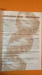 1. ULUSLARARASI SİNEMA - TARİH BULUŞMASI DERGİSİ  - ARALIK 1998  TÜRSAK VAKFI - TARİH VAKFI - ISTANBUL ULUSLARARASI FİLM FESTİVALİ - CENTRE DE L'AUDIOVISUEL BRUXELLES - LA SEPT ARTE - SAFIR FILMS - XIAN FILM STUDIO - LES GRANDS FILMS CLASSIQUES - ALEF FILM & MEDIA - SOFRACIMA - SENTANA FILMPRODUKTION GMBH - BRITISH COUNCIL - RAI TV 1 - CINNECITTA INTERNAZIONAL - FORMA IN - MTV - FILM MUSEUM MOSCOW - PACHA TOURS - PINEMA - FUTURA FILM - MONAD FILM  YİĞİT GÜLÖKSÜZ - ORHAN Y. SILIER - İLHAN TEKELİ - FATİH D. ONAT - FUNDA ERKAL - GÜREL TÜZÜN - ELVAN CANTEKİN - ALİ KARTAL - HALDUN AKÇAKOCA - NILGÜN SARICA - AYLIN KALAFATOĞLU - HÜLYA İNCİTEPECİ - IŞIL UYAR - NILDA EYÜBOĞLU - HÜLYA KARAKOLLIK - GÜNİZ İŞGÖR - NEFİSE ALIBEGAKİ - FİLİZ ÖZKAN - GÜNGÖR TEKGÜMÜŞ - YELİZ KURTEZ - HÜSEYİN BAYER - GÜLESER ŞAHİN - DÜRİYE NAMAL - YILMAZ ÖZKAN - HÜSEYİN YILMAZ - SEVİNÇ BALOĞLU - BELMA BAŞ - HAMİL MISIRLIOĞLU - ZİYA ÖZTAN - SAMİH RIFAT - VECDİ SAYAR - ÖZKAN TANER - REKİN TEKSOY - METE TUNÇAY -  172  SAYFA