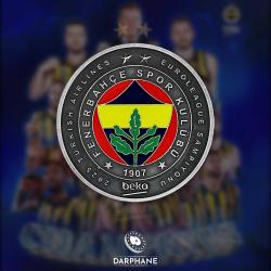 Fenerbahçe Beko 2025 Turkish Airlines Euroleague Şampiyonluk Hatıra Parası