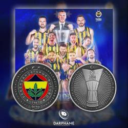 Fenerbahçe Beko 2025 Turkish Airlines Euroleague Şampiyonluk Hatıra Parası( KUTULU)