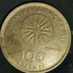 YUNANİSTAN  1992  100 DRAHMİ