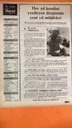 HAYAT DERGİSİ - 22 ARALIK 1977 KAPAK: ZARO AĞA - HALE SOYGAZİ - KAPTAN COUSTEAU - ALİ DİNÇER - GÖRSEV KOTİL ZARO AĞA’NIN ÖĞÜDÜ VE OTOPSİSİ - GÜNEŞ ENERJİLİ OTO - ZARARLI İLAÇ ALIŞKANLIĞI - İÇKİDEN NASIL VAZGEÇİLİR - KAPTAN COUSTEAU GÜNEY KUTBU'NDA - FOK KATLİAMI - YENİ ENERJİ ARAYIŞLARI - SİNEMA, TİYATRO, MÜZİK PANORAMASI - ANKARA BELEDİYE BAŞKANI ALİ DİNÇER - GÖRSEV KOTİL'İN BAŞKAN EŞİ ROLÜ - SEÇİMDE SANDIĞA GİTME İSTEĞİ NEDEN AZ? - AHMET AĞAOĞLU HATIRALARI - TURHAN SULTAN DİZİSİ - BATI KÜLTÜRÜ ANSİKLOPEDİSİ - SATRANÇ KÖŞESİ BAŞLIYOR - FOTOĞRAF YARIŞMASI SONUÇLANDI - ATATÜRK'ÜN ANILARI (11) - KÖRDÜĞÜM (11) - TEST - DOKTORUNUZA SORUN - SİZDEN BİZE - CEMİYET - MİZAH - BULMACA HAYAT - İSTANBUL - ANKARA - GÜNEY KUTBU - VİYANA - OSMANLI SARAYI - SİYASİ SEÇİM GÜNLÜĞÜ - BATI KÜLTÜRÜ - BURSA - ISVİÇRE - ALMANYA - BELÇİKA - HOLLANDA - AVUSTURYA - SEZEN AKSU - İZZET GÜNAY - ZEKİ MÜREN - HALDUN DORMEN - TARIK DURSUN K. - MUSTAFA AKÖZ - VEHBI DİNÇCAN - FERYAL OSKAY SEZEN - POSTERLİ - 58 SAYFA