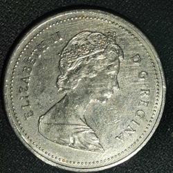 KANADA  1987   5 CENT