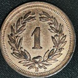 İSVİÇRE  1941  1 RAPPEN