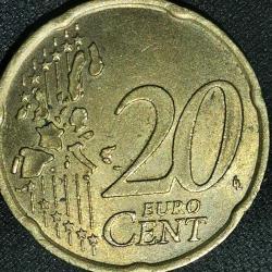 İTALYA  2002  20 EURO CENT