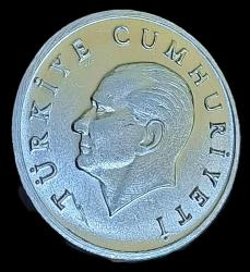 1987 1 Lira Çil Aliminyum 1.10g